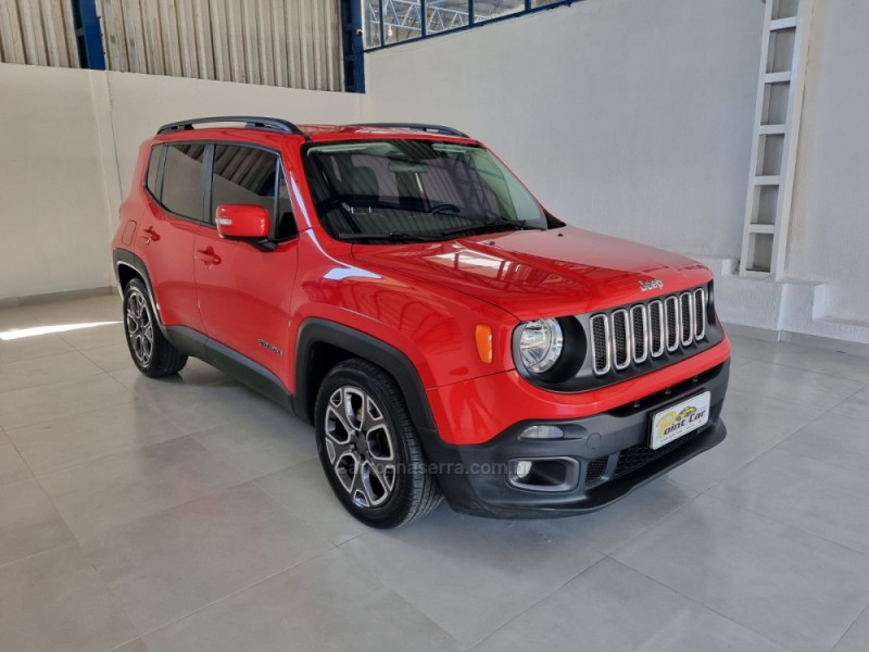 renegade 1.8 longitude 16v diesel 4p automatico 2016 vacaria