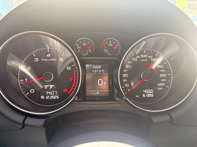 TT 2.0 TFSI COUPÉ 16V GASOLINA 2P S-TRONIC - 2011 - CANELA