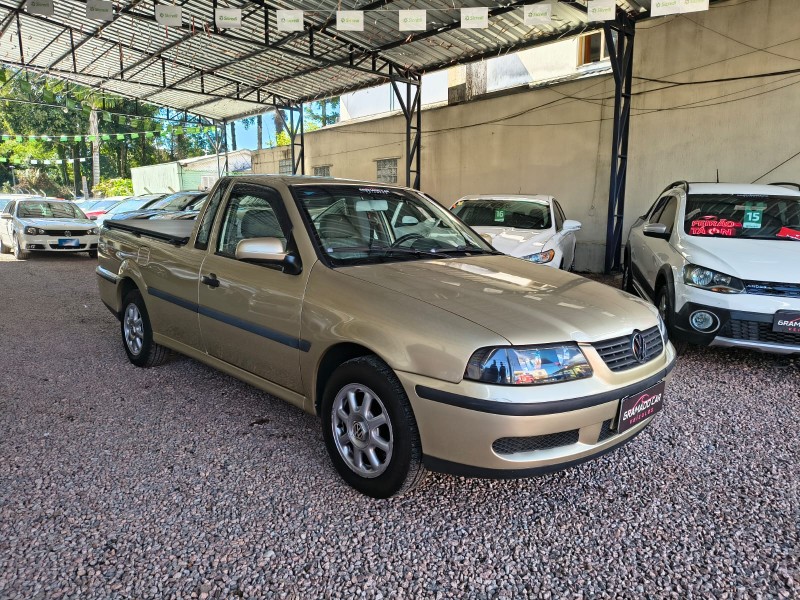 SAVEIRO 2.0 MI CS 8V GASOLINA 2P MANUAL G.III - 2001 - CANELA
