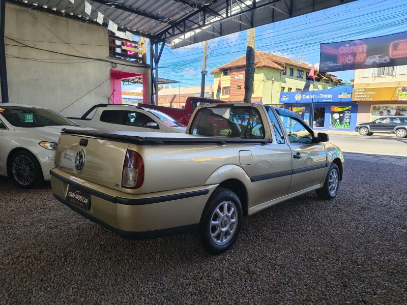 SAVEIRO 2.0 MI CS 8V GASOLINA 2P MANUAL G.III - 2001 - CANELA