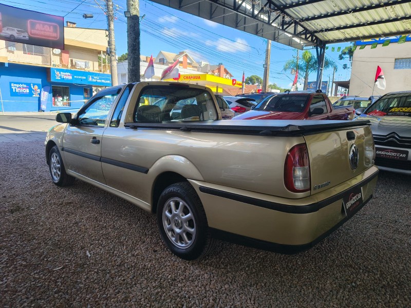 SAVEIRO 2.0 MI CS 8V GASOLINA 2P MANUAL G.III - 2001 - CANELA