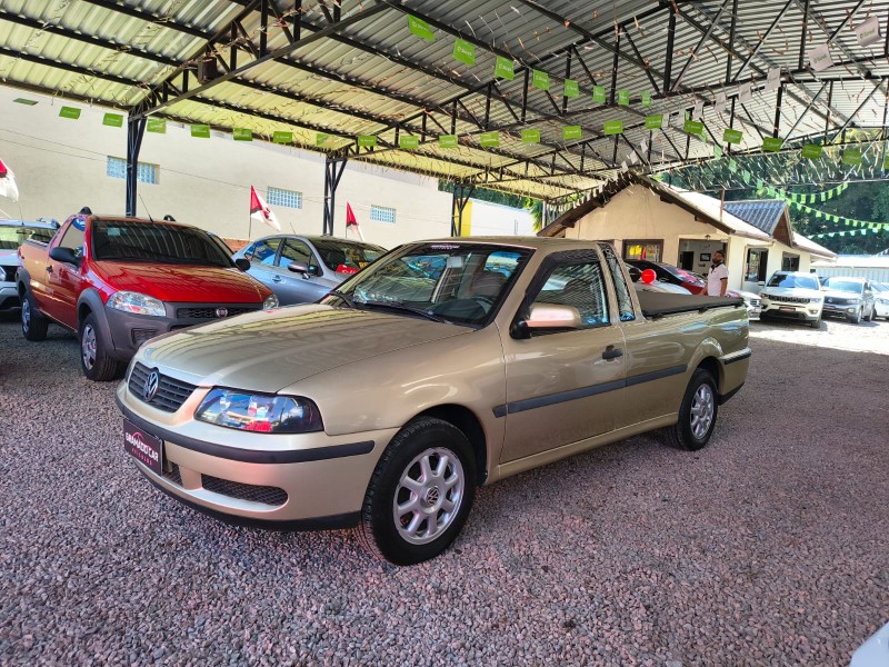 saveiro 2.0 mi cs 8v gasolina 2p manual g.iii 2001 canela