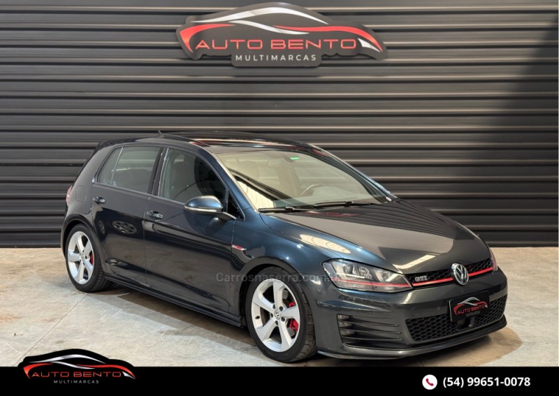 GOLF 2.0 TSI GTI 16V TURBO GASOLINA 4P AUTOMÁTICO - 2016 - BENTO GONçALVES