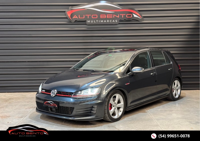 golf 2.0 tsi gti 16v turbo gasolina 4p automatico 2016 bento goncalves