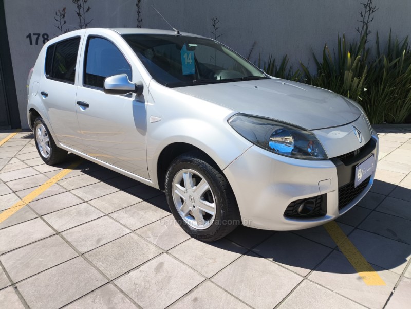sandero 1.6 expression 8v flex 4p manual 2014 caxias do sul