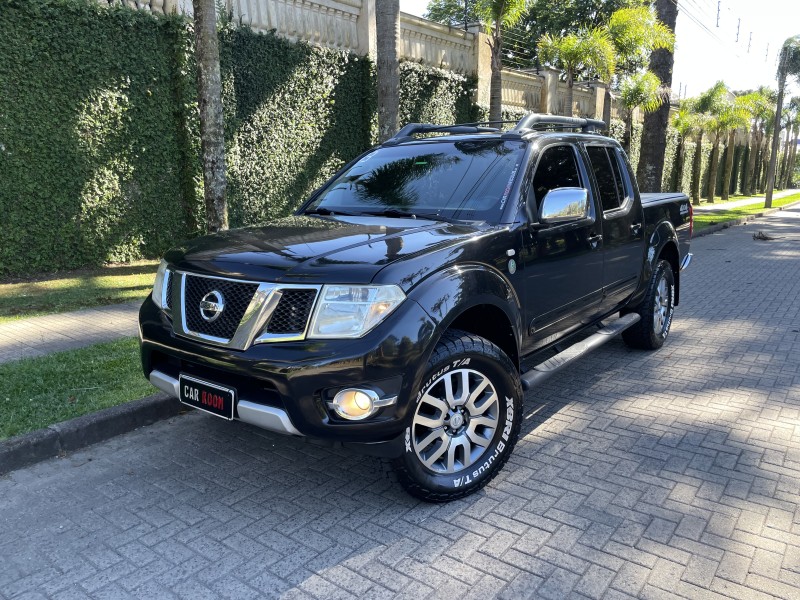 frontier 2.5 sl 4x4 cd turbo eletronic diesel 4p automatico 2013 caxias do sul