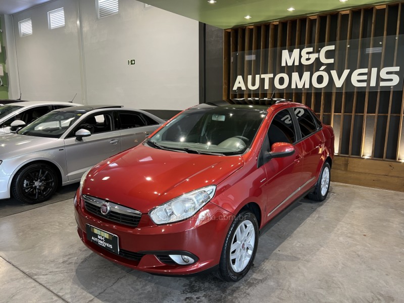 siena 1.6 mpi essence 16v flex 4p automatizado 2014 caxias do sul