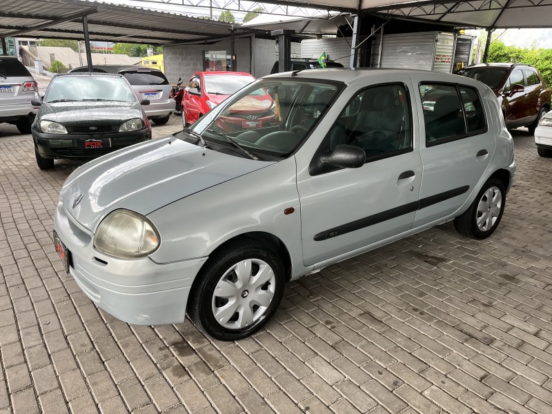 clio 1.0 rn 16v gasolina 4p manual 2001 caxias do sul