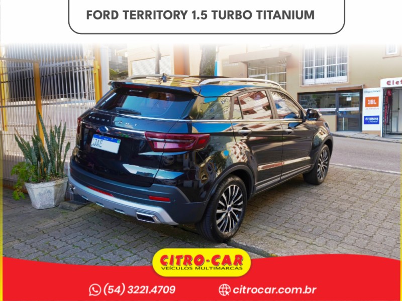 TERRITORY 1.5 GTDI ECOBOOST TITANIUM 16V GASOLINA 4P AUTOMÁTICO - 2021 - CAXIAS DO SUL