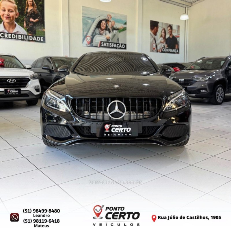 C 180 1.6 CGI AVANTGARDE 16V TURBO GASOLINA 4P AUTOMÁTICO - 2017 - SANTA CRUZ DO SUL
