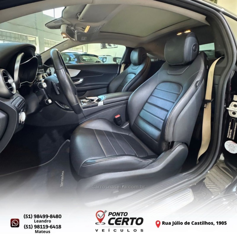 C 180 1.6 CGI AVANTGARDE 16V TURBO GASOLINA 4P AUTOMÁTICO - 2017 - SANTA CRUZ DO SUL