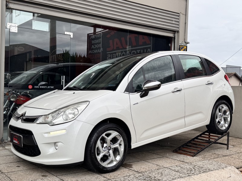 c3 1.6 exclusive 16v flex 4p automatico 2013 caxias do sul
