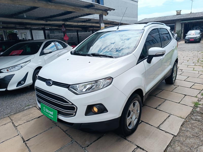 ecosport 1.6 se 16v flex 4p automatico 2017 bento goncalves