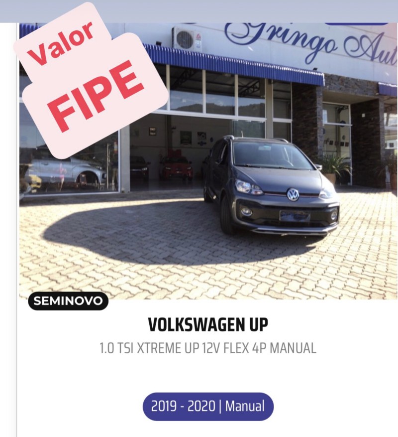 up 1.0 tsi xtreme up 12v flex 4p manual 2020 vale real