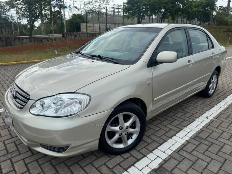 corolla 1.8 xei 16v flex 4p automatico 2003 caxias do sul