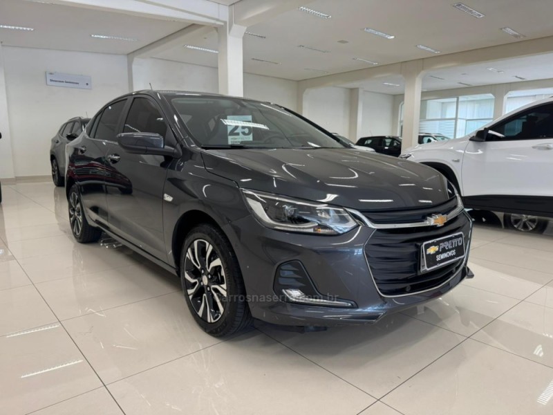 ONIX 1.0	PREMIER II PLUS 12V TURBO FLEX 4P AUTOMÁTICO - 2025 - VERANóPOLIS
