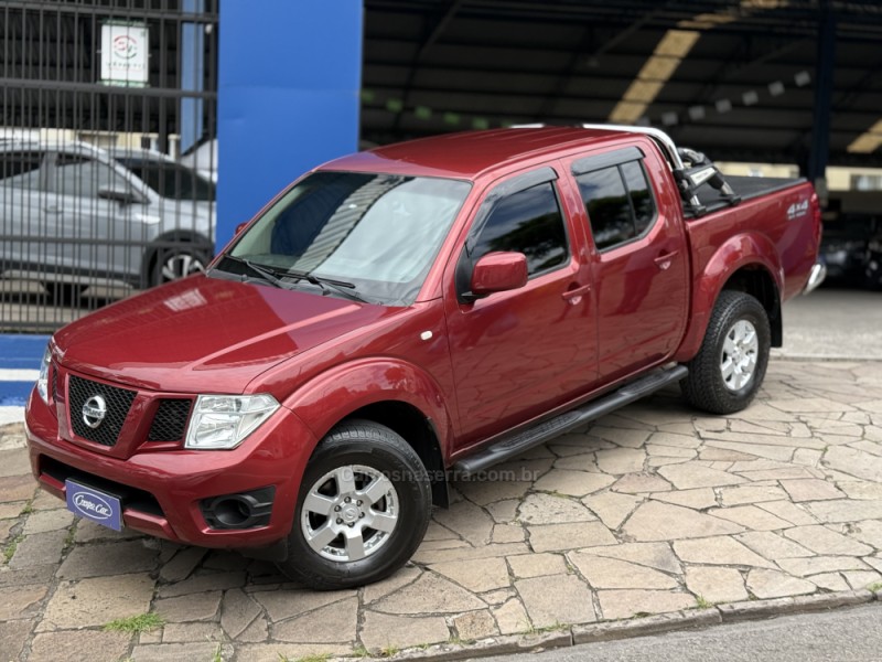 frontier 2.5 s 4x4 cd turbo eletronic diesel 4p manual 2015 caxias do sul