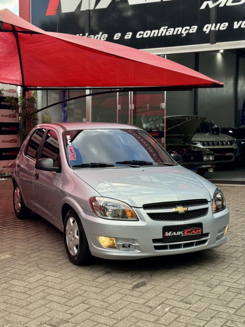 CELTA 1.0 MPFI SPIRIT 8V FLEX 4P MANUAL - 2011 - ESTâNCIA VELHA