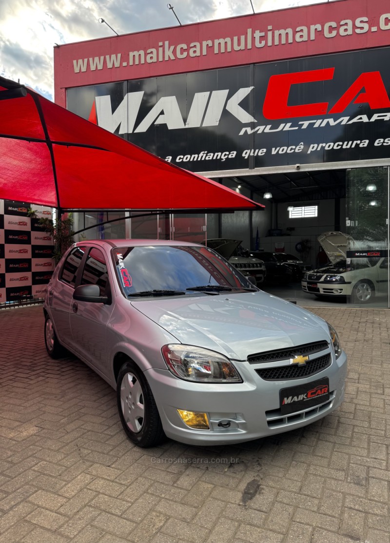 CELTA 1.0 MPFI SPIRIT 8V FLEX 4P MANUAL - 2011 - ESTâNCIA VELHA
