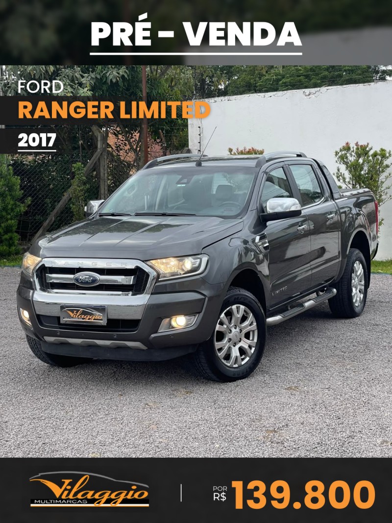 ranger 3.2 limited 4x4 cd 20v diesel 4p automatico 2017 caxias do sul