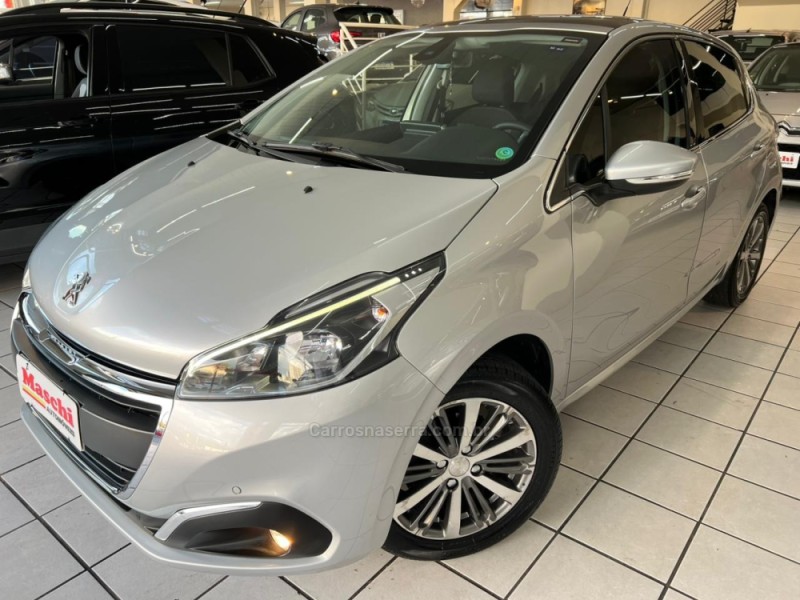 208 1.6 griffe 16v flex 4p automatico 2018 caxias do sul