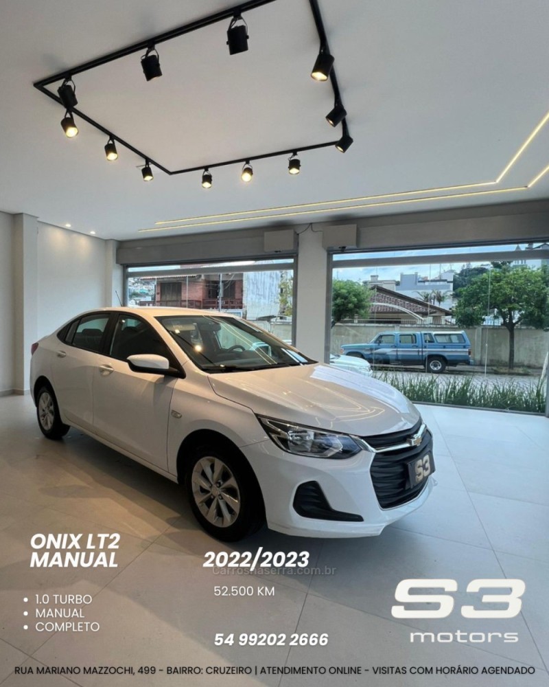 onix 1.0 lt 12v flex 4p manual 2023 caxias do sul