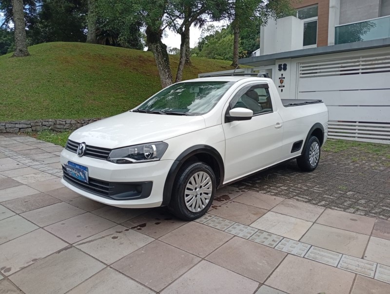 saveiro 1.6 mi trendline cs 8v flex 2p manual 2015 farroupilha