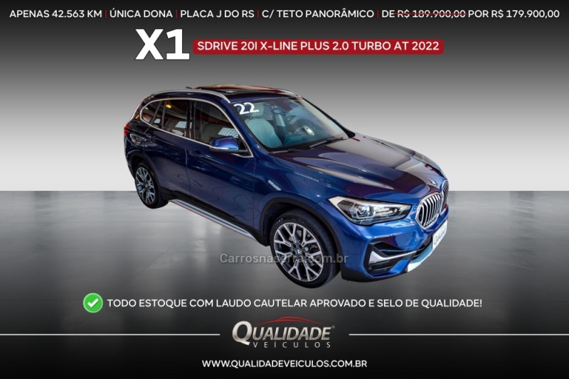 X1 2.0 16V TURBO ACTIVEFLEX SDRIVE20I X-LINE 4P AUTOMÁTICO