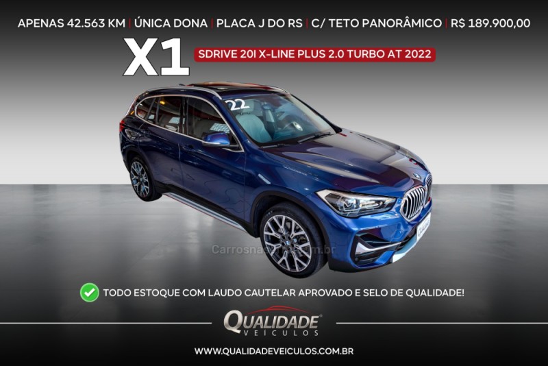 X1 2.0 16V TURBO ACTIVEFLEX SDRIVE20I X-LINE 4P AUTOMÁTICO