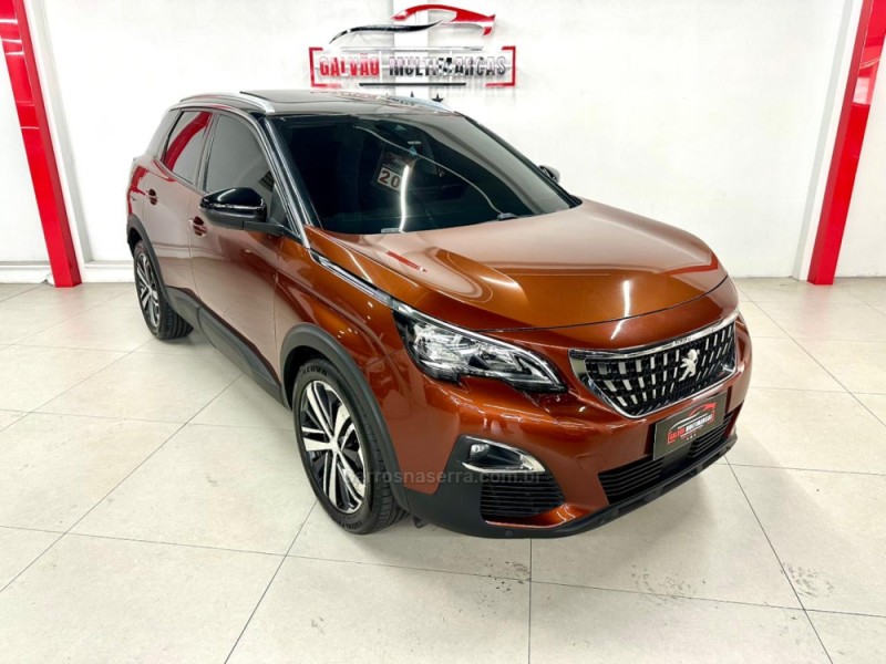 3008 1.6 ALLURE THP 16V GASOLINA 4P AUTOMÁTICO - 2020 - CAXIAS DO SUL