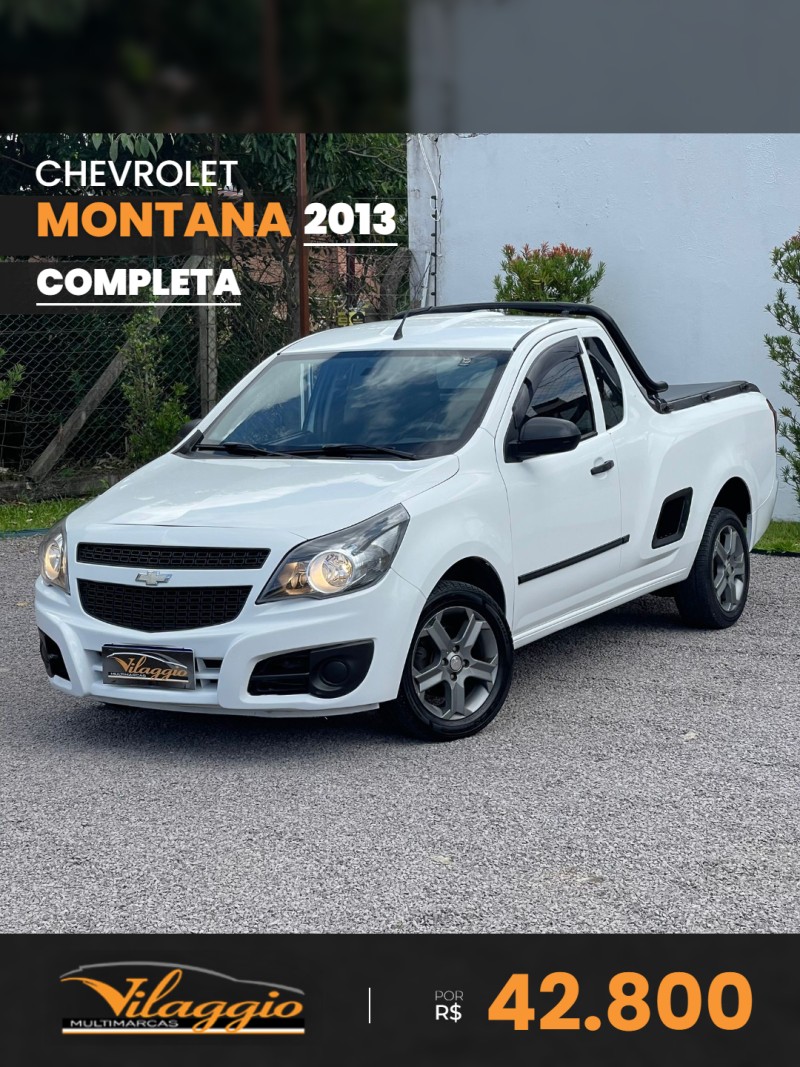 CHEVROLET - MONTANA - 2013/2013 - Branca - R$ 42.800,00