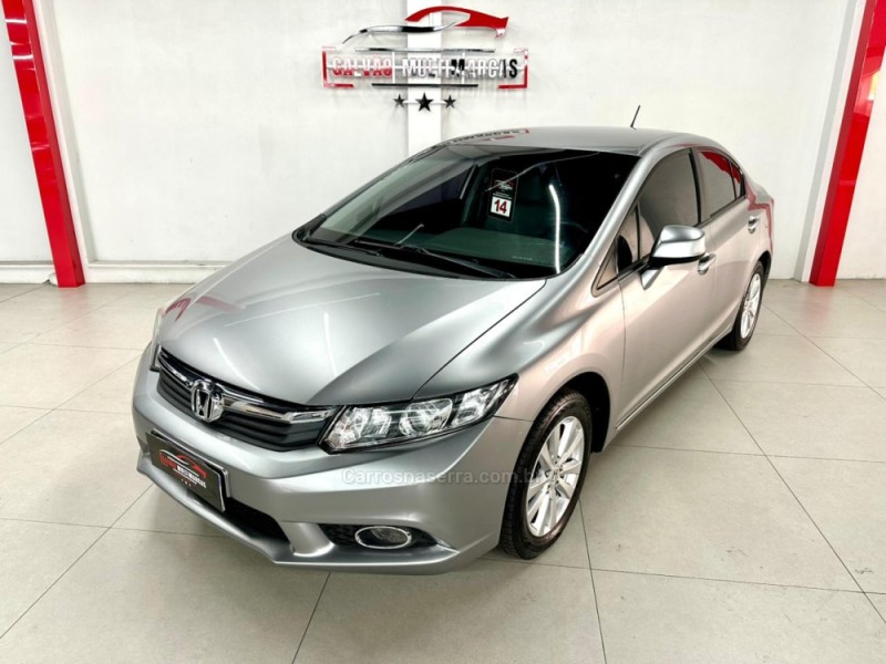 civic 1.8 lxs 16v gasolina 4p automatico 2014 caxias do sul