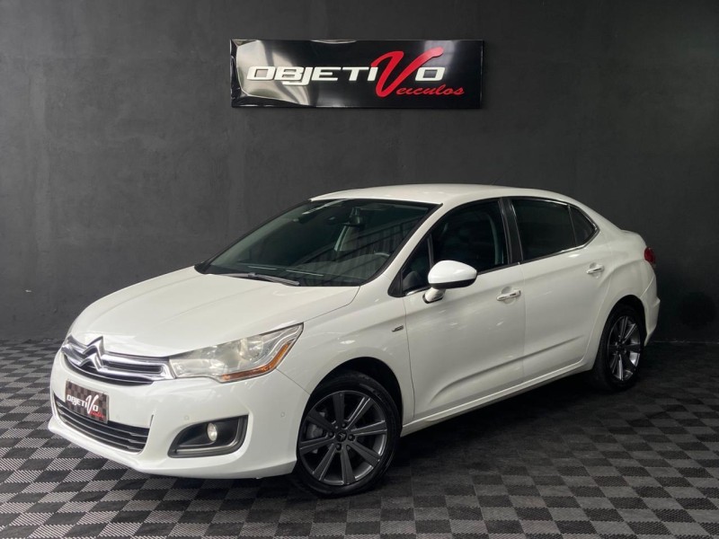 C4 LOUNGE 1.6 EXCLUSIVE 16V TURBO GASOLINA 4P AUTOMÁTICO - 2014 - CAXIAS DO SUL