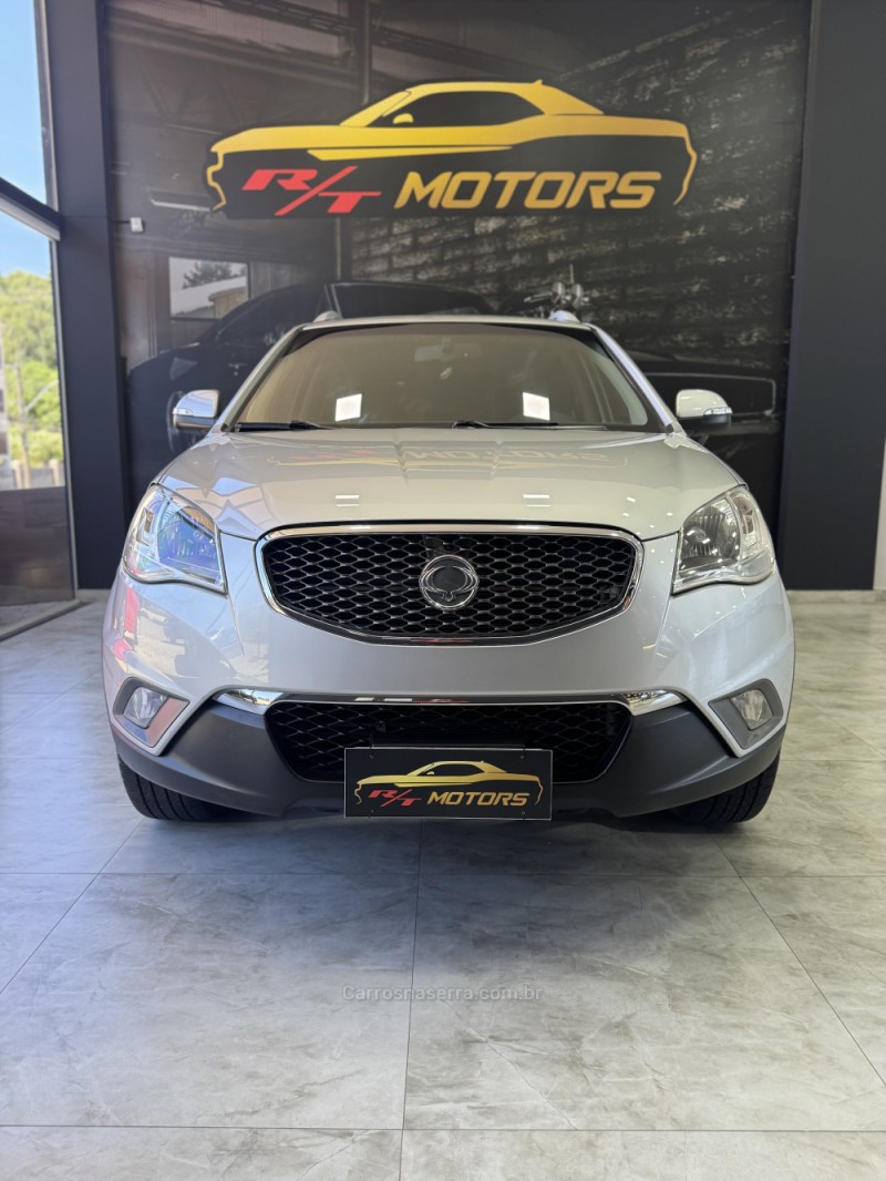 KORANDO 2.2 XDI220 DIESEL 4WD AUTOMÁTICO - 2012 - CAXIAS DO SUL