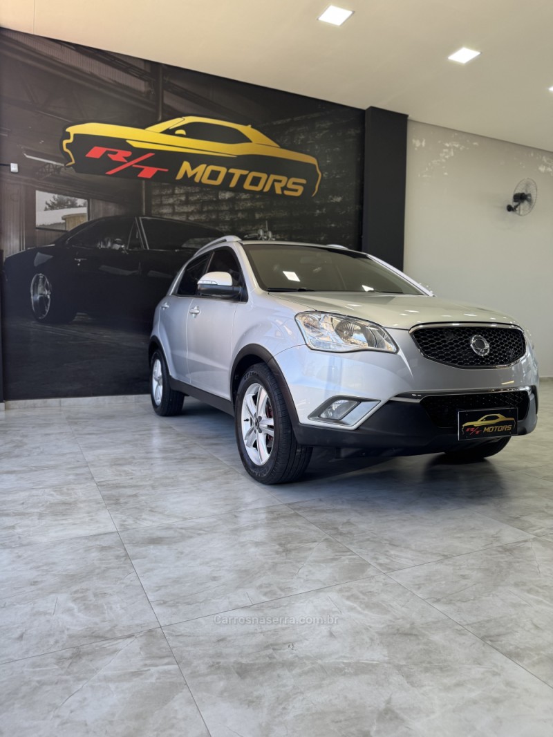 KORANDO 2.2 XDI220 DIESEL 4WD AUTOMÁTICO - 2012 - CAXIAS DO SUL