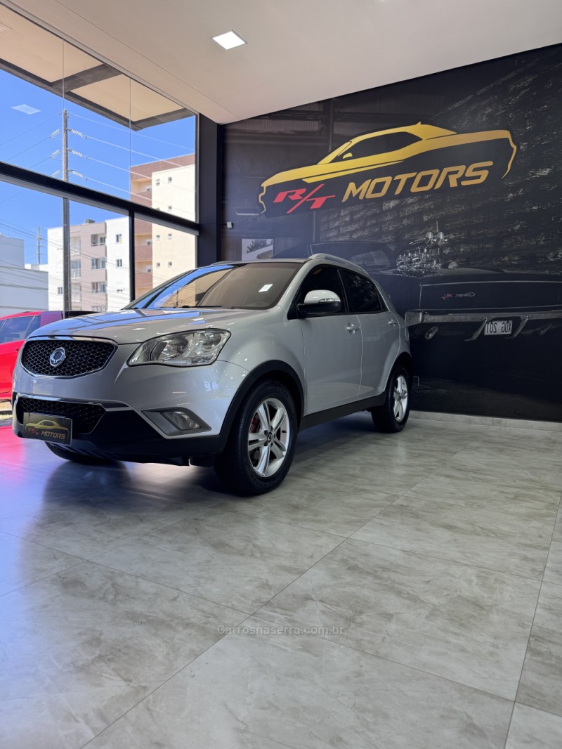 korando 2.2 xdi220 diesel 4wd automatico 2012 caxias do sul