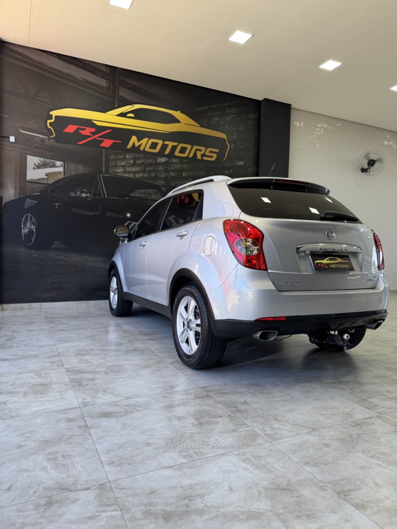 KORANDO 2.2 XDI220 DIESEL 4WD AUTOMÁTICO - 2012 - CAXIAS DO SUL