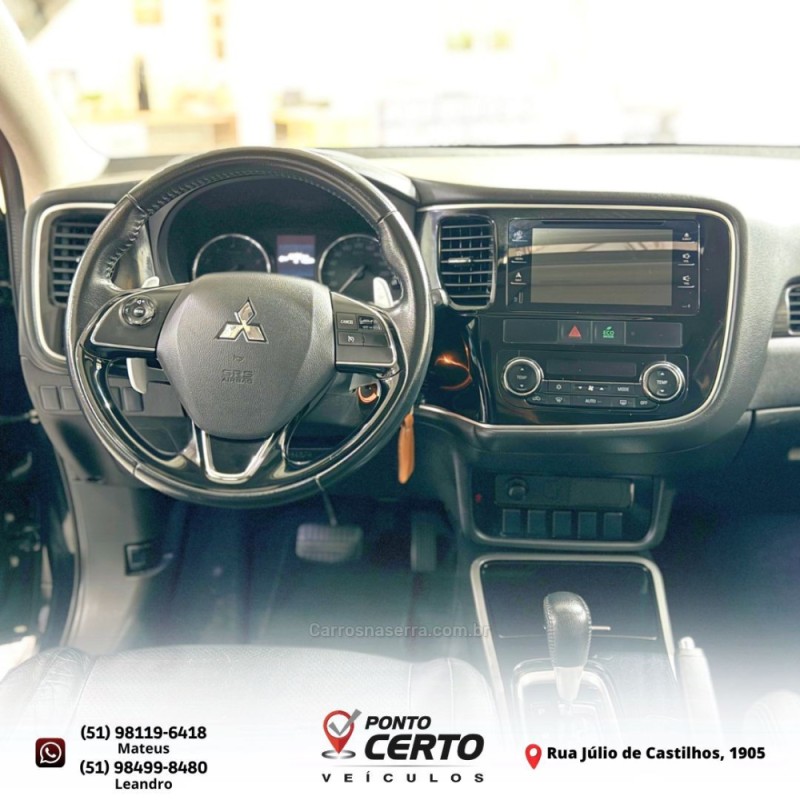 OUTLANDER 2.0 16V GASOLINA 4P AUTOMÁTICO - 2017 - SANTA CRUZ DO SUL