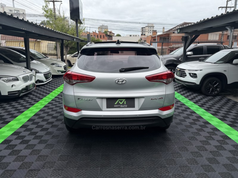 TUCSON 1.6 GLS TURBO GASOLINA 4P AUTOMÁTICO - 2018 - CAXIAS DO SUL