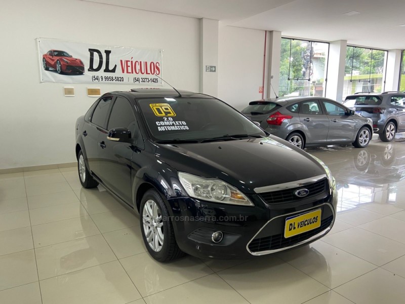FOCUS 2.0 GHIA SEDAN 16V GASOLINA 4P AUTOMÁTICO - 2009 - NOVA BASSANO