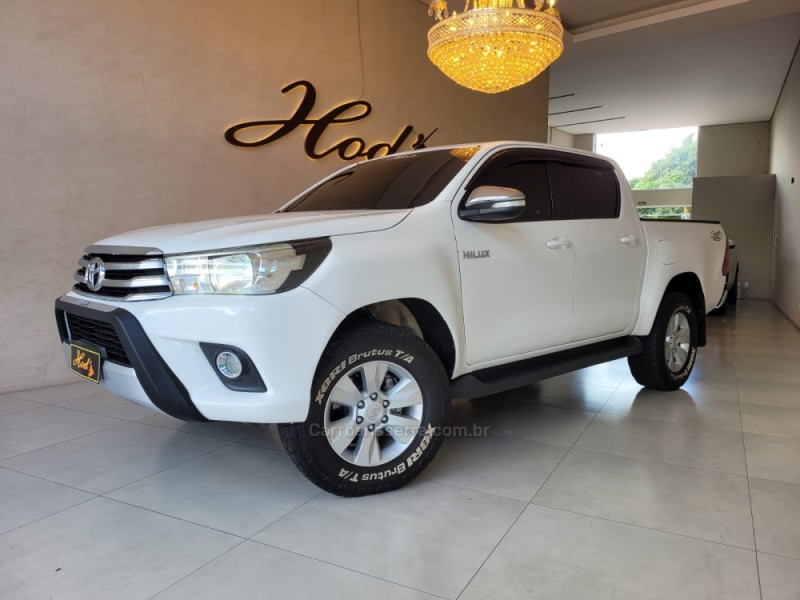 HILUX 2.8 SRV 4X4 CD 16V DIESEL 4P AUTOMÁTICO - 2016 - CANELA