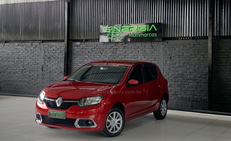 sandero 1.6 expression 16v flex 4p manual 2016 caxias do sul