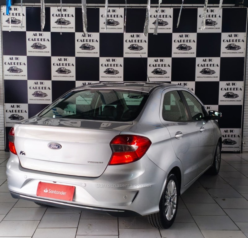 KA 1.5 SEDAN TITANIUM 12V FLEX 4P AUTOMÁTICO - 2019 - NOVO HAMBURGO