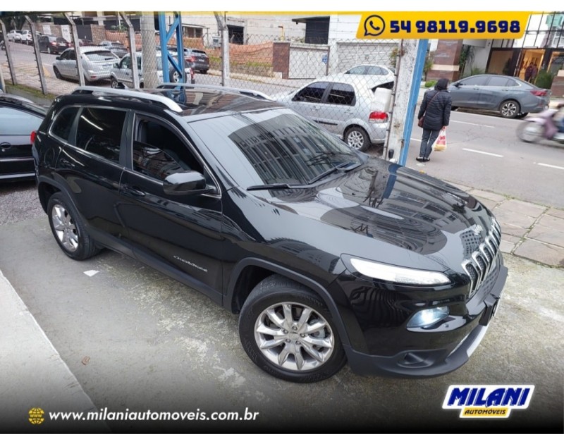 cherokee 3.2 limited 4x4 v6 24v gasolina 4p automatico 2015 bento goncalves