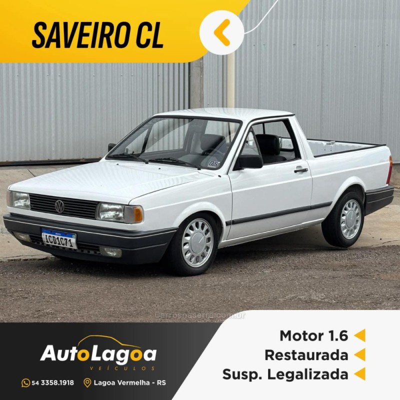 saveiro 1.6 cl cs 8v gasolina 2p manual 1994 lagoa vermelha