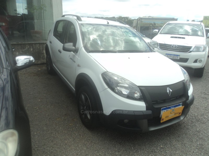 SANDERO 1.6 STEPWAY RIP CURL 8V FLEX 4P MANUAL - 2013 - FARROUPILHA