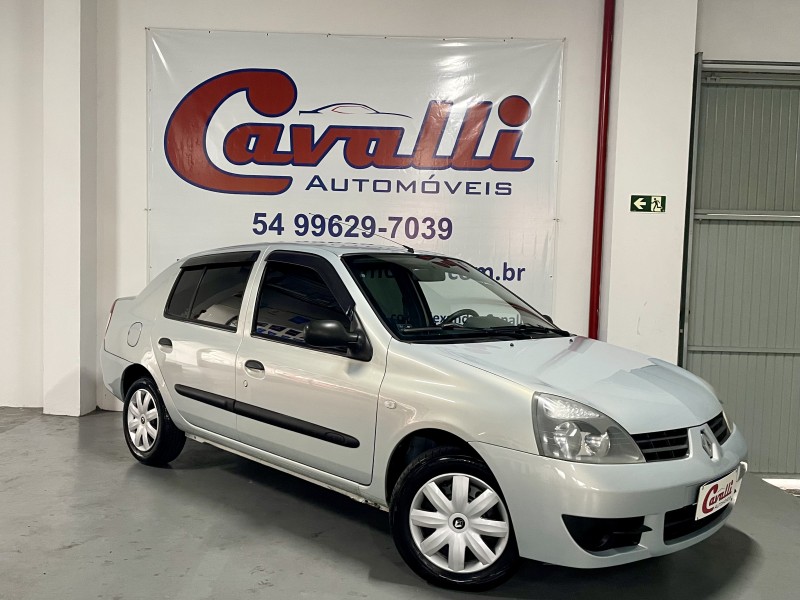 CLIO 1.0 AUTHENTIQUE SEDAN 16V FLEX 4P MANUAL - 2009 - CAXIAS DO SUL