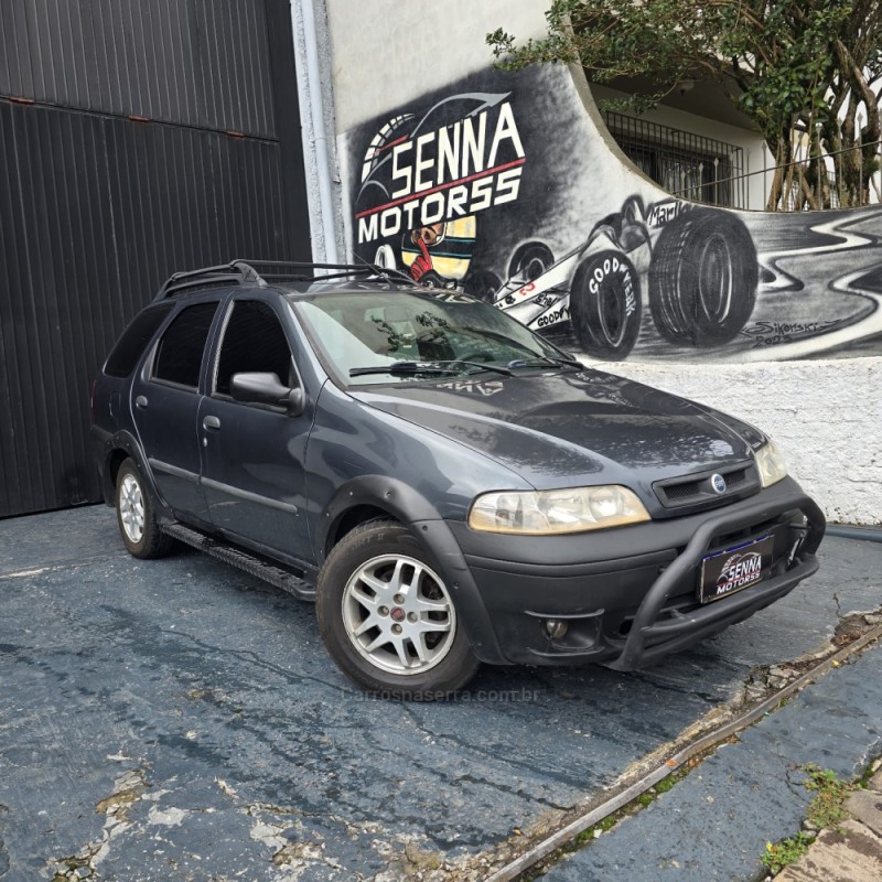 PALIO 1.6 MPI ADVENTURE WEEKEND 8V GASOLINA 4P MANUAL - 2003 - CAXIAS DO SUL