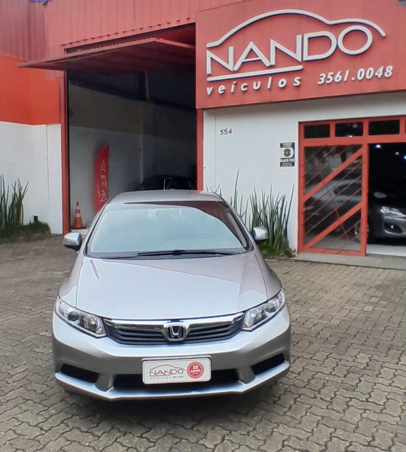 CIVIC 1.8 LXS 16V FLEX 4P AUTOMÁTICO - 2013 - ESTâNCIA VELHA