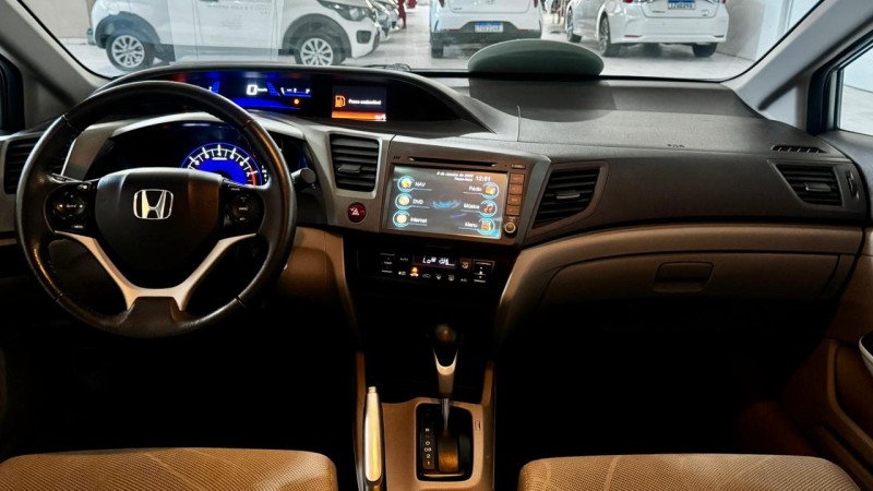 CIVIC 1.8 LXS 16V FLEX 4P AUTOMÁTICO - 2013 - ESTâNCIA VELHA